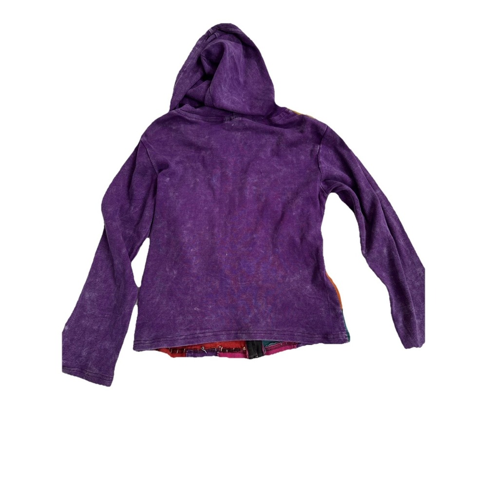 Kpc Patchwork Sz Small Embroidered Zip Hoodie, La… - image 6